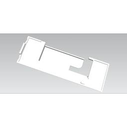 cover, hinge, left, 7802, 124.8x42mm