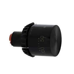 knob, thermostat, black, 0-275