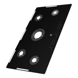 work top, black, AEG, 890x510mm