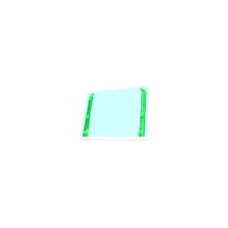 Luukun lasiosa - 596x465mm