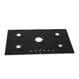 work top, black, AEG, 880x510mm