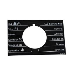 programme plate,knob,adhesive,DA