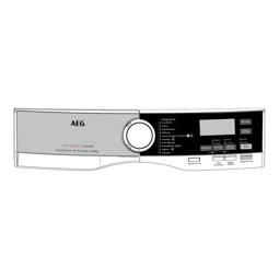 control panel, white, AEG