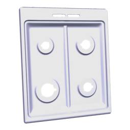 control panel, silver, 50cm,5K