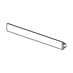 dörrhandtag, vit, 331mm/283mm