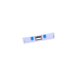 BEDIENBLENDE,INOX,60CM,2K,HEXA