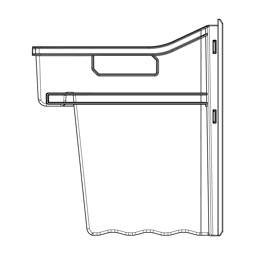 låda frys-, botten, neutral, 7902,430.7x375.5mm