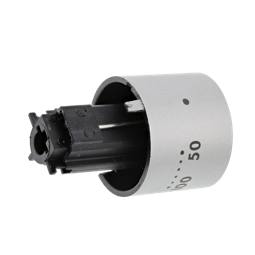 bouton, thermostat, inox