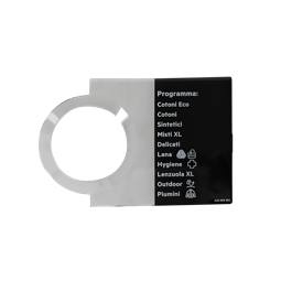 programme plate, knob, adhesive