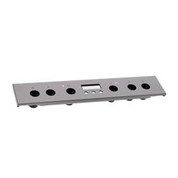 BEDIENBLENDE,INOX,60CM, SET, 6