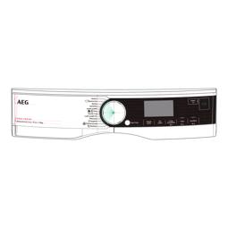 control panel, white, AEG, CS