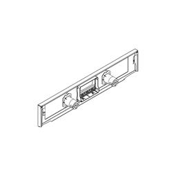 panel obsługi, czarny, 60cm, SET, 2K