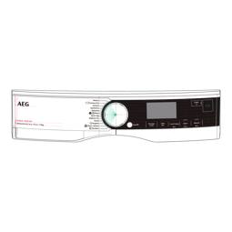 manöverpanel, vit, AEG, EN