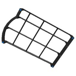 Left Hand Cast Iron Pan Support