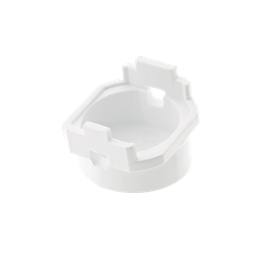 button, white, round, Ø19.5mm