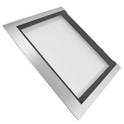 Vetro esterno per porta del forno principale, nero
