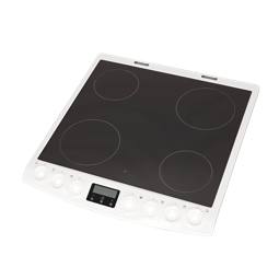 cooking top with frame,white,60cm
