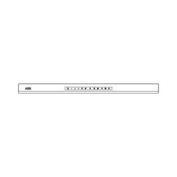 panel glas-, sats, AEG, 598x40