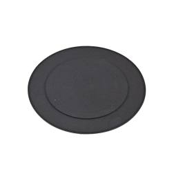 burner top, medium, black,