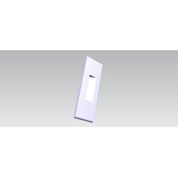 front panel, Box freezer, neutral, trans 7504,H153.5mm