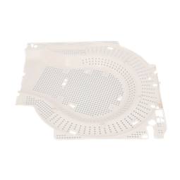 cover, rear panel, plastic