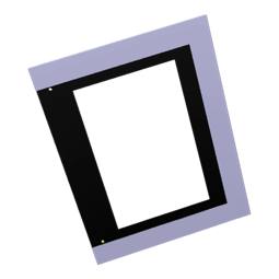 Door Glass Assembly - 594X465mm