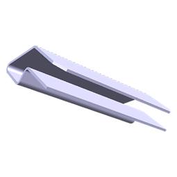 strip edge,Glass shelf,front,430, 750mm