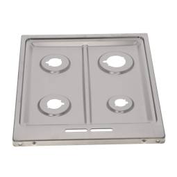 work top, inox, 494x590mm