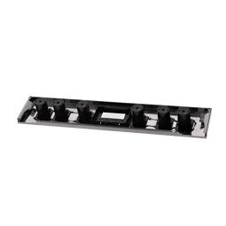 BEDIENBLENDE,INOX,60CM, SET, 6