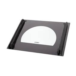 front glass, white, Zanussi, 594x466mm