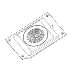 Oven Convection Fan Back Panel