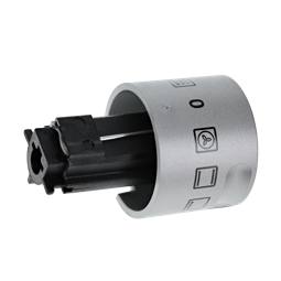 KNEBEL,FUNKTIONEN,INOX,10+0