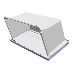 cassetto verdure, assieme, trasparente, 578.5x292.5xH270.8mm