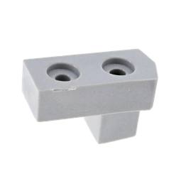 door stopper,lower,silver,33,7x14,5mm
