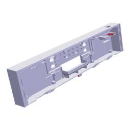 control panel, black, Electrolux, EDW1850, [544mm]