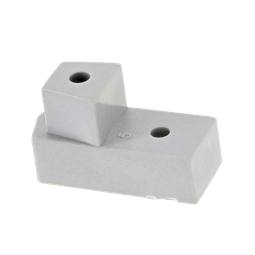 door stopper,lower,silver,33,7x14,5mm
