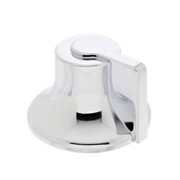 knob, silver