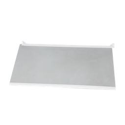 ripiano vetro, anteriore-posteriore, assieme, 557x380.5mm