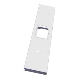 painel de comandos, inox
