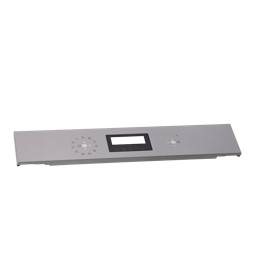 BEDIENBLENDE,INOX,60CM, LUX, 2
