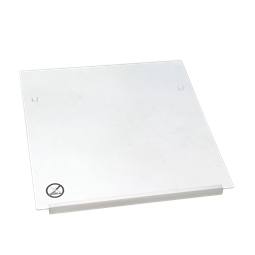 lid, glass, assembly, 566x565mm