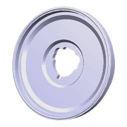 indicating plate, inox
