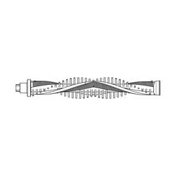 brush roller, bristle strip, red