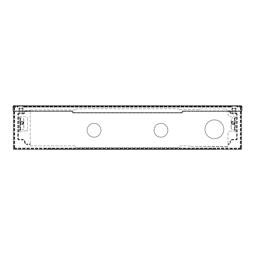 control panel, black, 60cm,LUX,2K