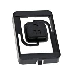 key, start button, black