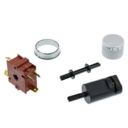 strömställare, sats, switch,fram,knob,pin