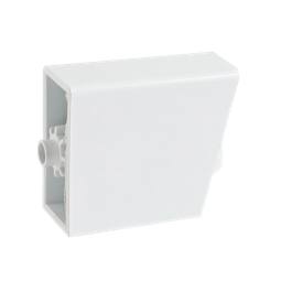 adaptateur,poignée de porte,blanc