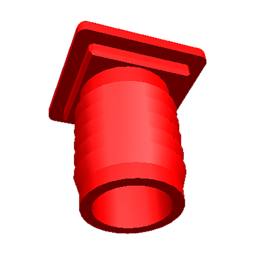 lamp cover, signal lamp, red