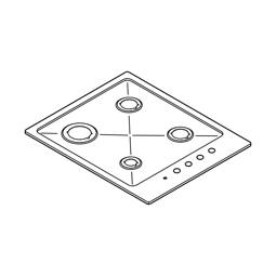 work top,inox,Zanussi,580x501mm
