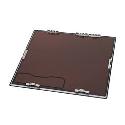 Dessus avec encadrement,inox,a